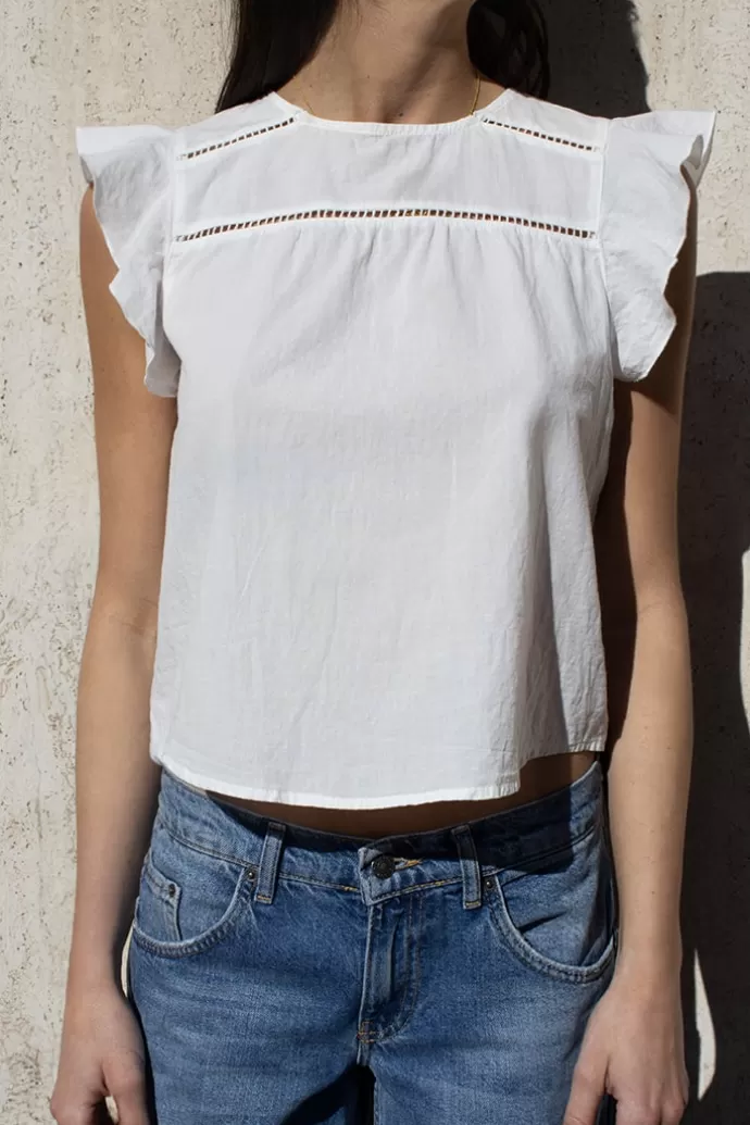 Subdued Blusa con rouches^Donna Camicie & Bluse