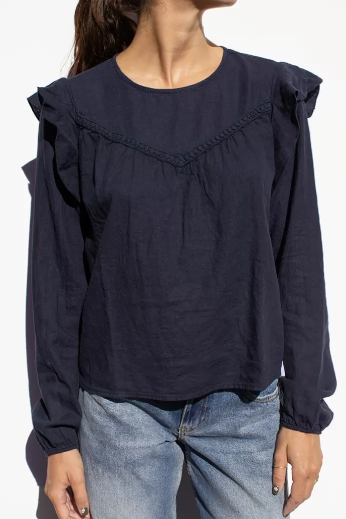 Subdued Blusa con rouches^Donna Camicie & Bluse