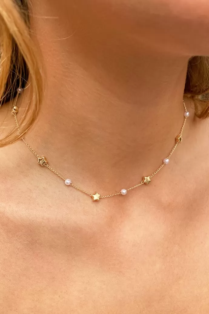 Subdued Collana stelle e perle^Donna Accessori