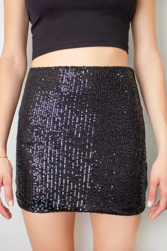 Subdued Gonna tubino con paillettes^Donna Gonne