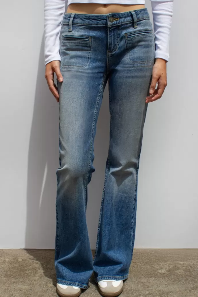 Subdued Jeans flare con tasche frontali^Donna Denim