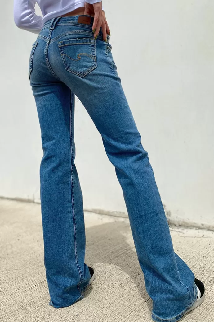 Subdued Jeans flare low waist^Donna Denim