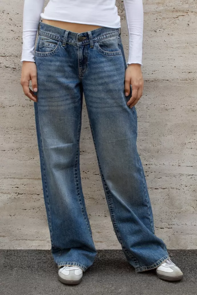 Subdued Jeans wide-leg low waist^Donna Denim