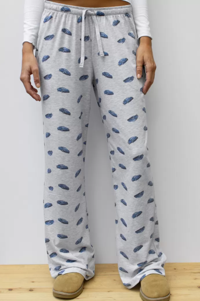 Subdued Pantaloni wide-leg con coulisse con Cars^Donna Pantaloni