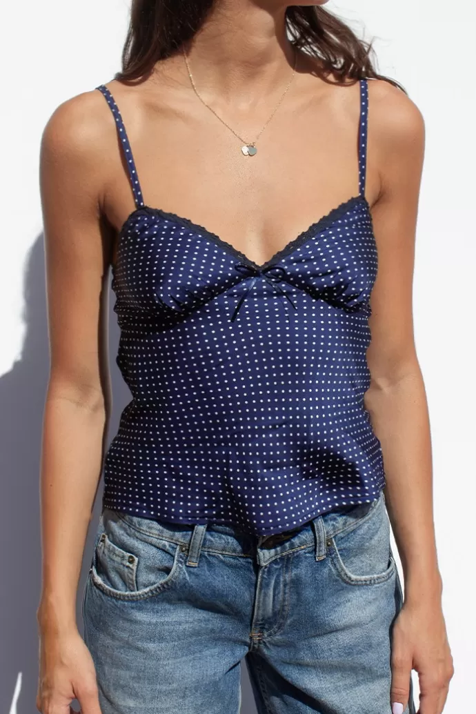 Subdued Tank top con fiocchetto^Donna Top