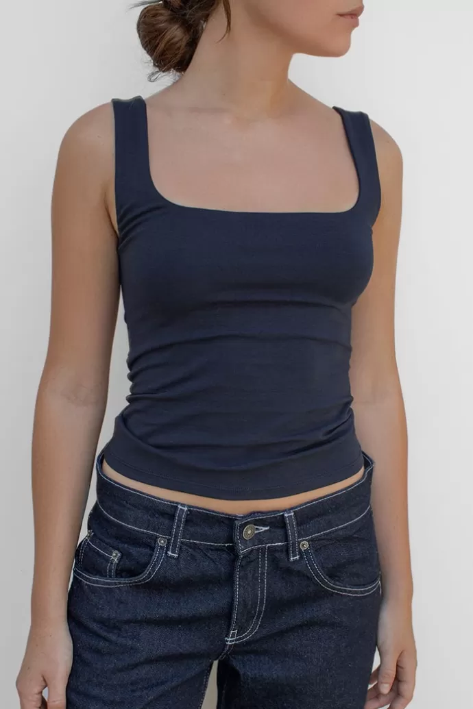 Subdued Top scollo quadrato^Donna Top