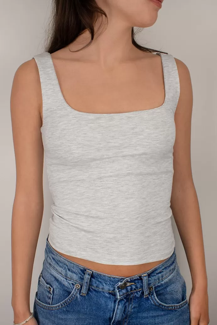 Subdued Top scollo quadrato^Donna Top