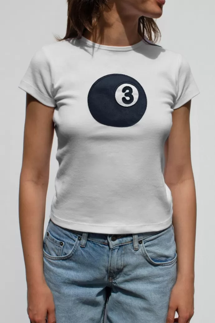Subdued T-shirt Biliard Ball^Donna Graphics