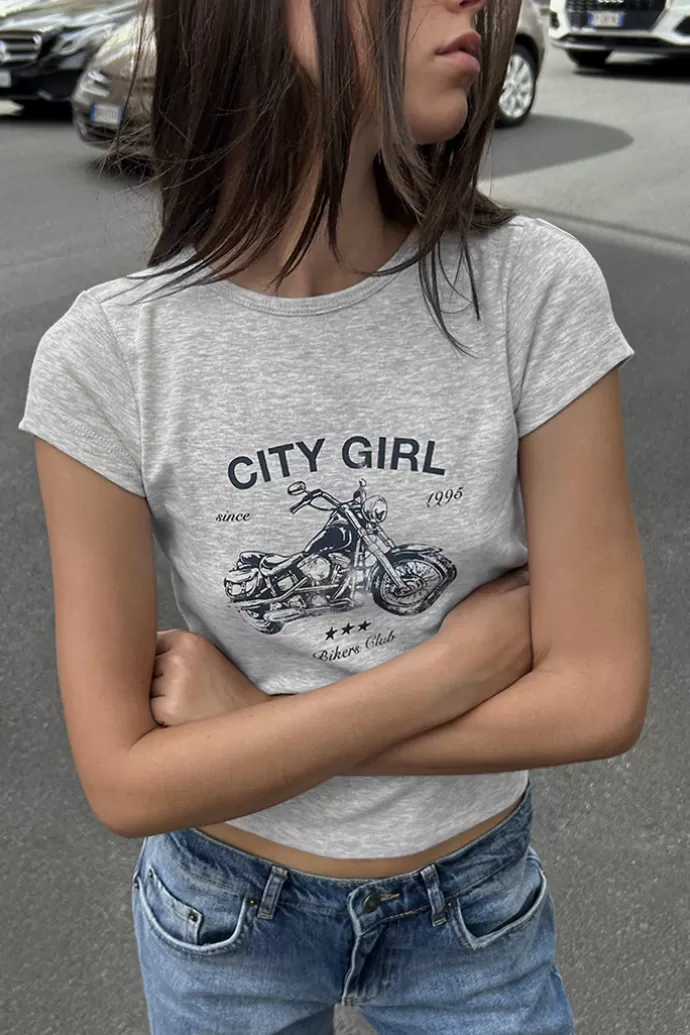 Subdued T-shirt City Girl^Donna Graphics