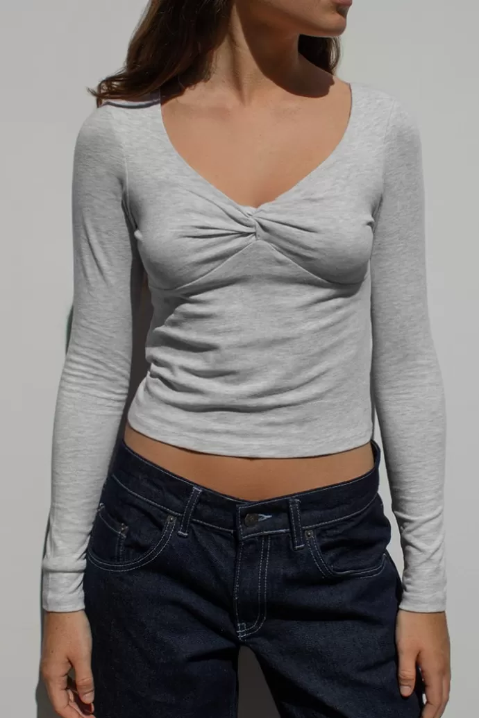 Subdued T-shirt con nodo^Donna T-Shirt