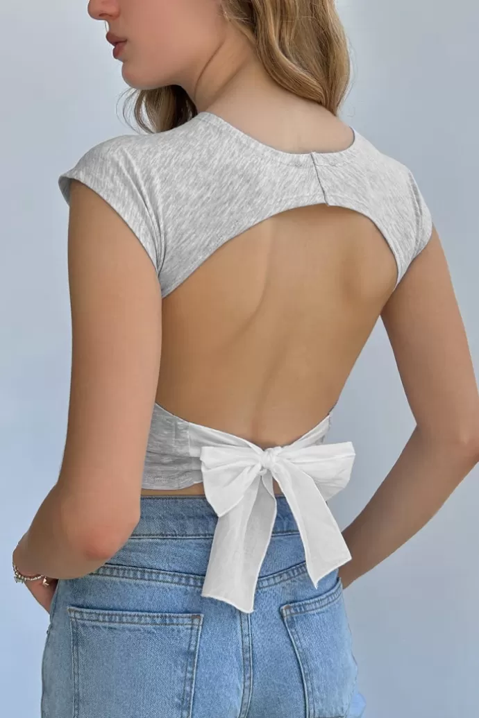 Subdued T-shirt fiocco dietro^Donna T-Shirt