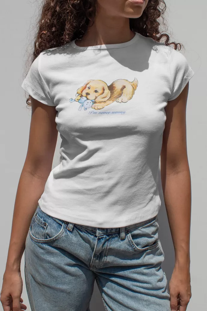 Subdued T-shirt I'm never^Donna Graphics