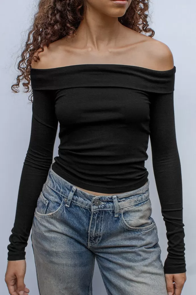 Subdued T-shirt off shoulders^Donna T-Shirt
