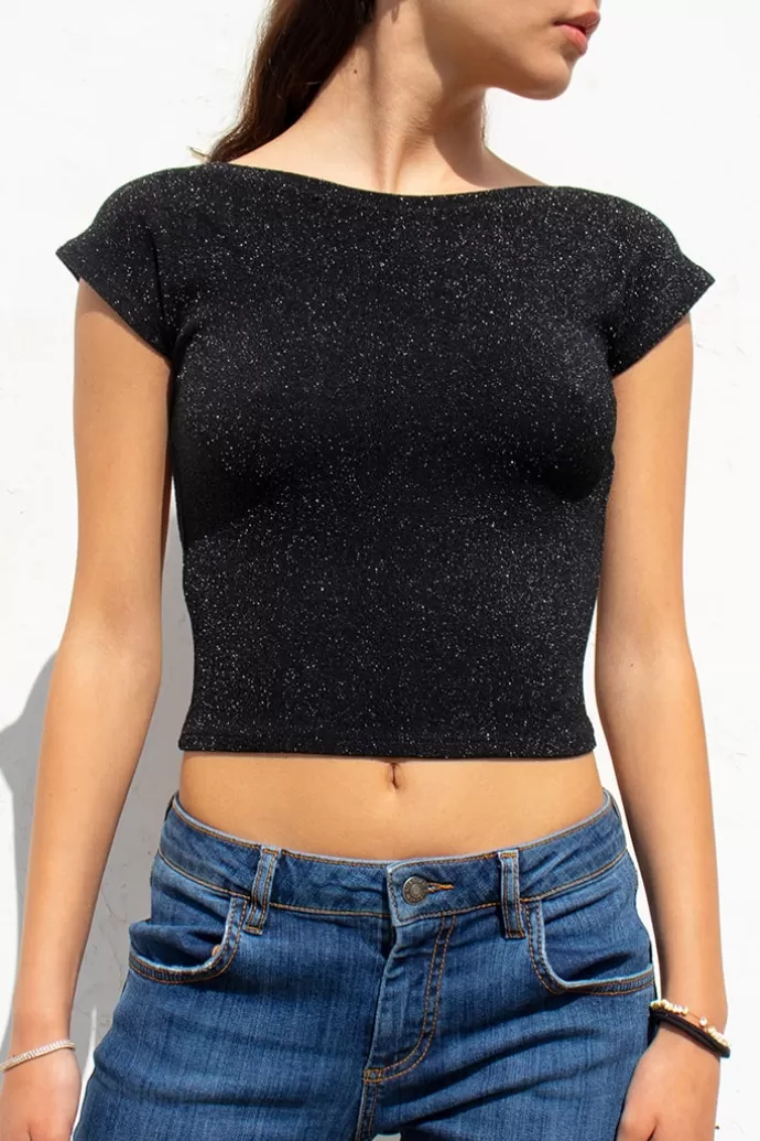 Subdued T-shirt scollo a barchetta^Donna Top