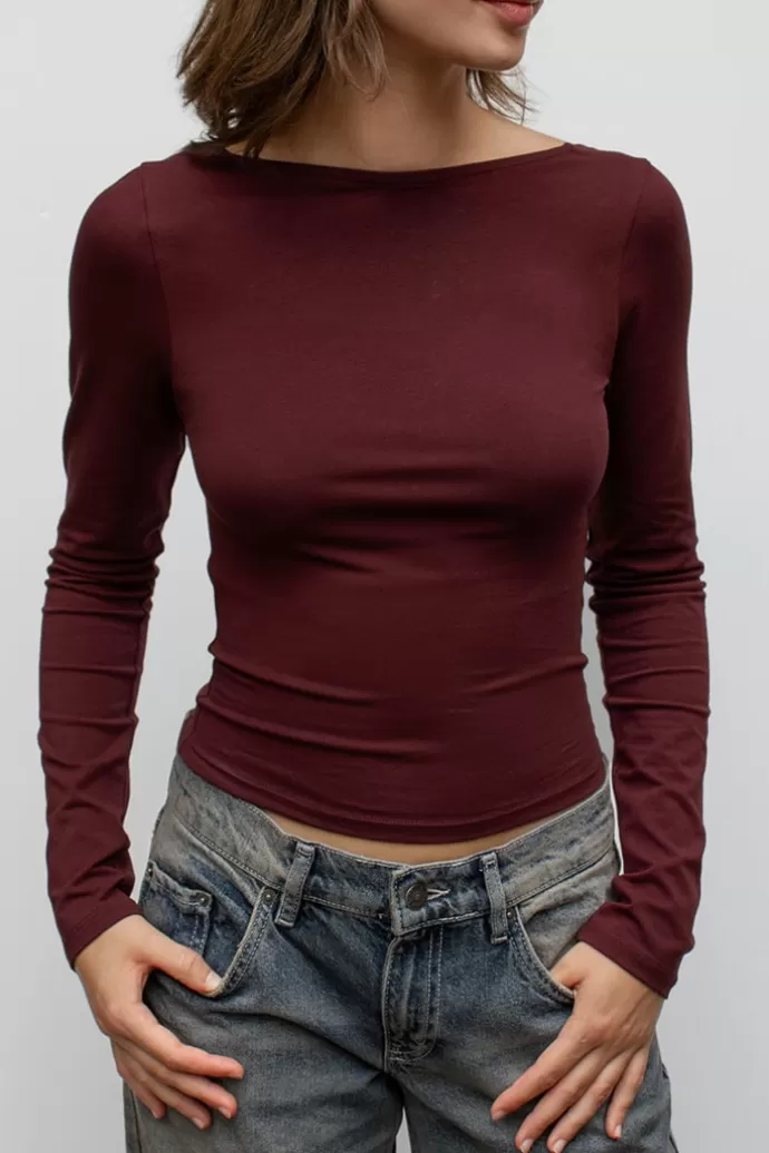 Subdued T-shirt scollo dietro^Donna T-Shirt