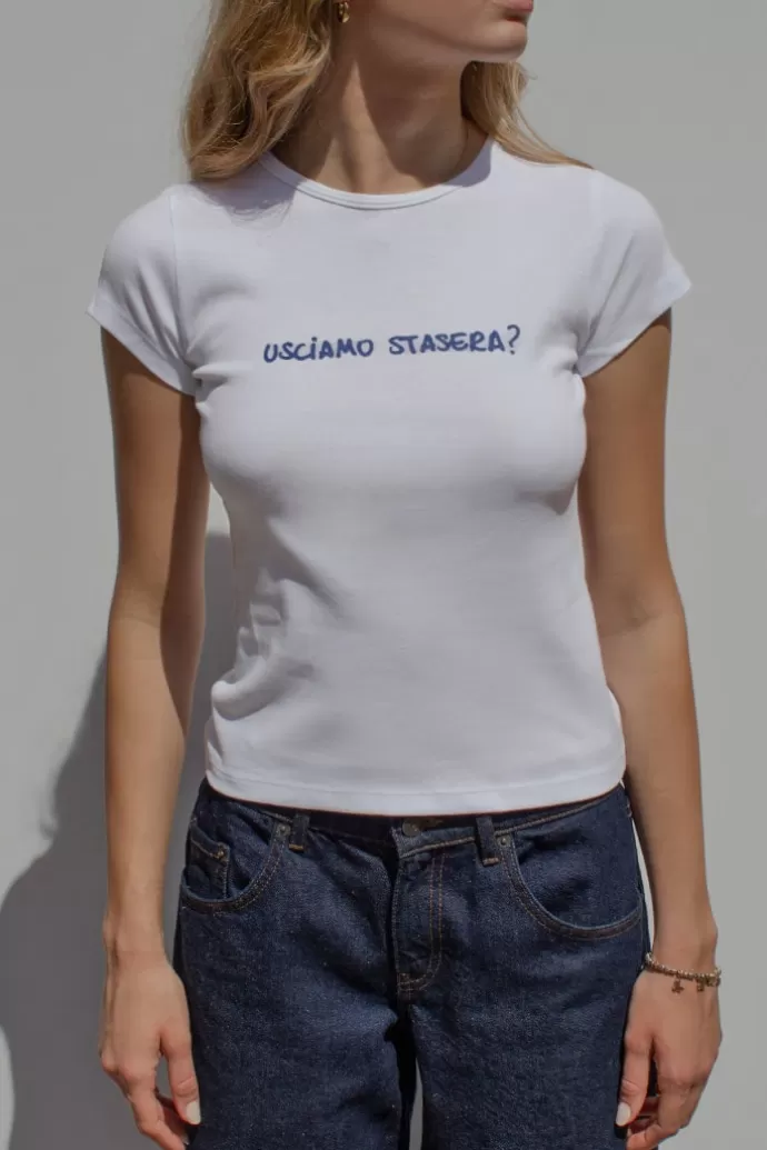Subdued T-shirt Usciamo stasera^Donna Graphics